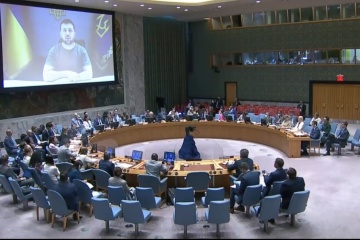ゼレンシキー宇大統領、国連安保理理事会で演説　露の国連での権限剥奪を呼びかけ