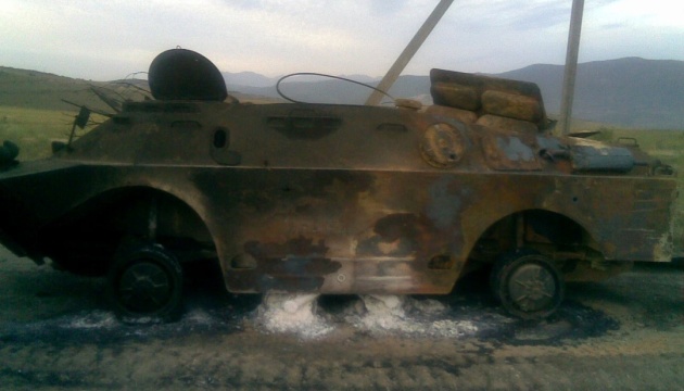 „Königliche“ Brigade der Streitkräfte der Ukraine vernichtet feindliches Aufklärungsfahrzeug im Gebiet Luhansk