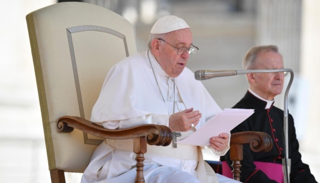 Папа Франциск закликав не забувати про українців