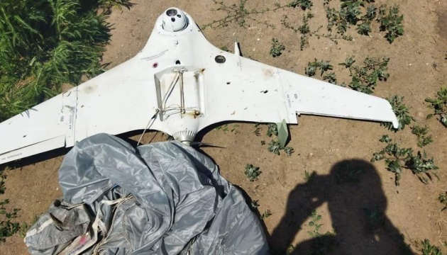 Українські захисники знищили ворожий дрон-камікадзе
