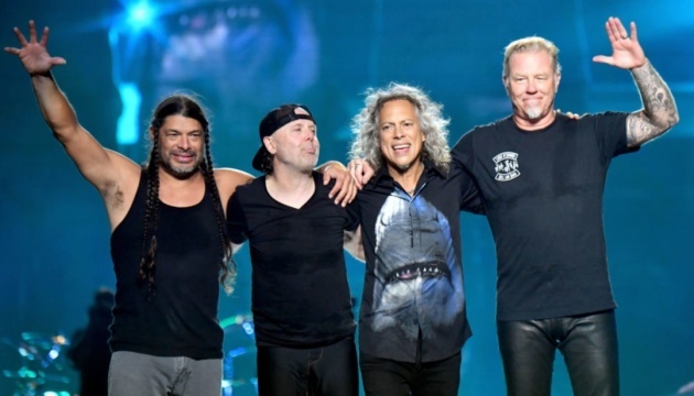 Гурт Metallica зібрав $1 мільйон для допомоги українцям 