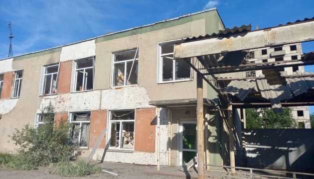 В Запорожской области враг обстрелял детский сад в Степногорске - ОВА