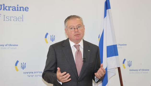 Посол Корнійчук вважає недостатньою допомогу Україні від уряду Ізраїлю