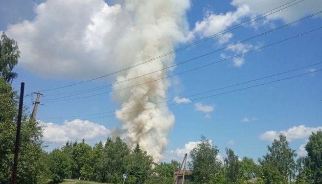 Enemy destroys building of State Border Guard Service in Sumy Region