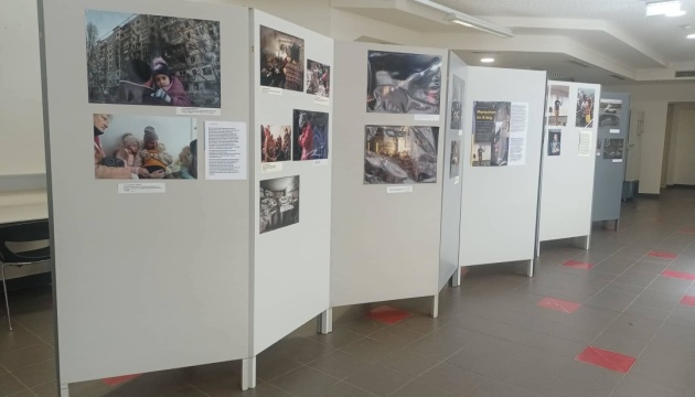 В австрийском Граце открылась документальная фотовыставка о войне в Украине
