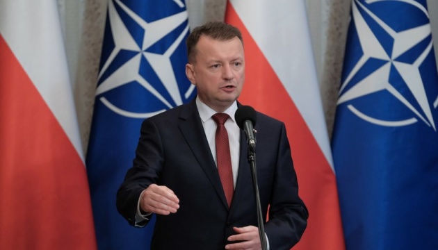 Міністр оборони Польщі: Наш південно-східний кордон має бути з Україною, а не росією