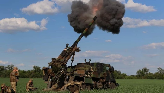 Ukrainian army uses Caesars to destroy enemy howitzer, command and staff vehicle