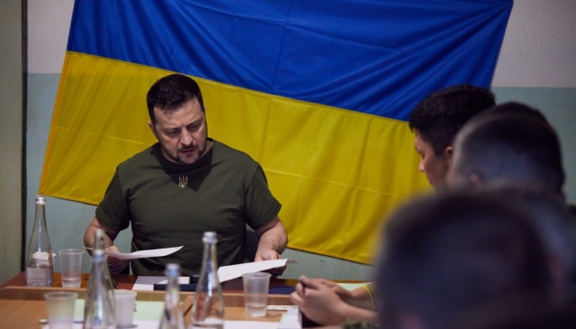 Zelensky arrives in Mykolayiv region