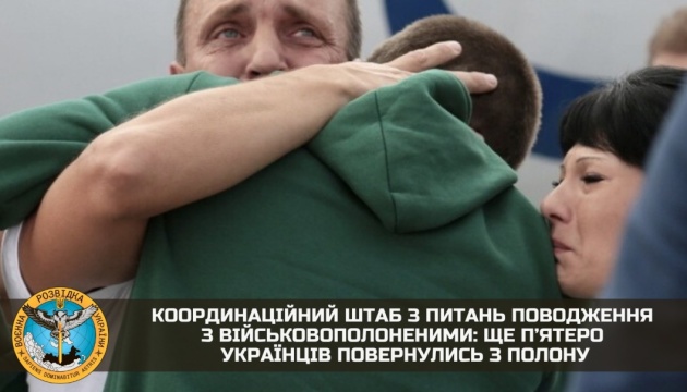 ロシアとの被拘束者交換　ウクライナ民間人５名解放