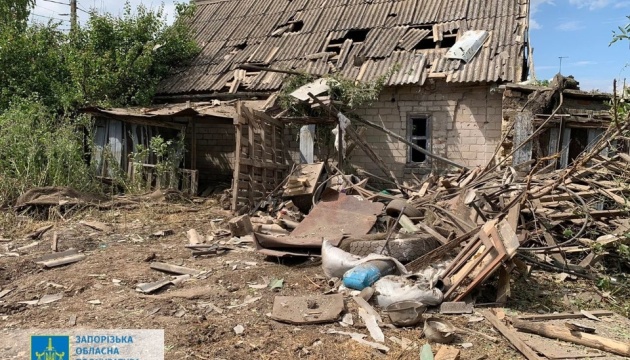 У передмісті Запоріжжя 20 будинків пошкоджені ворожими обстрілами