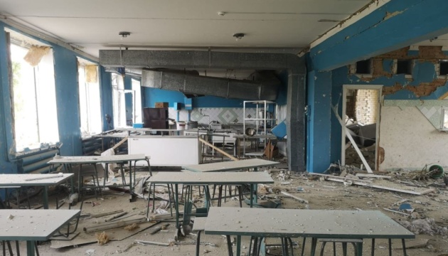 Київщина після російської навали: пошкоджені 215 закладів освіти, п'ять шкіл зруйновані 