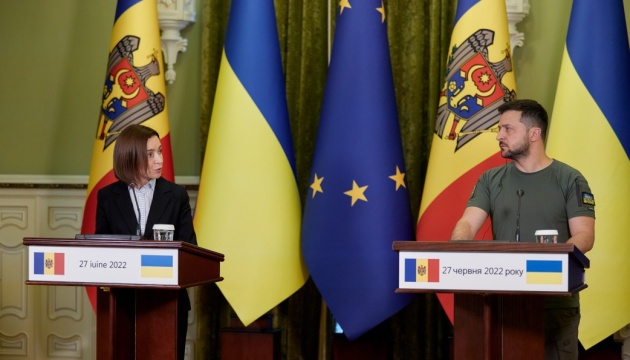 У Молдови і України загрози мають спільне коріння, спільними мають бути і відповіді – Зеленський
