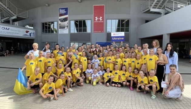 Дитяча збірна українських мажореток відкрила Чемпіонат Європи з мажореток