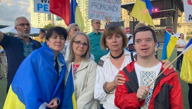 У Канаді відбулася акція солідарності з Україною