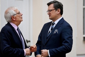 Kuleba y Borrell coordinan posiciones en vísperas de la reunión ministerial del G20