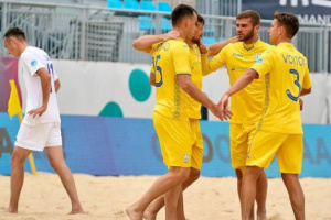Збірна України з пляжного футболу програла Іспанії у відборі Євроліги-2022