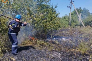 На Миколаївщині за добу через російську агресію спалахнули п’ять пожеж