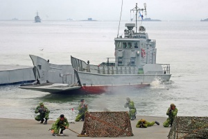 Russian assault ship sinks near Mariupol
