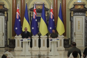 「オーストラリアはロシアに勝つまでウクライナを支えていく」＝アルバニージー豪首相、キーウ訪問