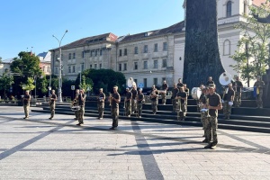 У Львові виступив військовий оркестр з нагоди Дня незалежності США