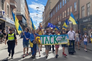 Українці провели у Швеції ходу вдячності