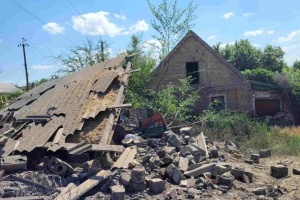 российские войска нанесли ракетный удар по Степногорску в Запорожской области