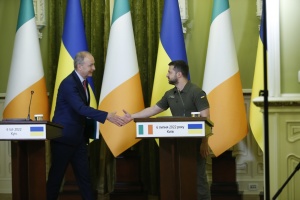 Зеленский встретился с премьером Ирландии