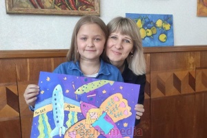 Картину 11-річної волинянки, яка стала ескізом для марки «Українська мрія», продали на аукціоні