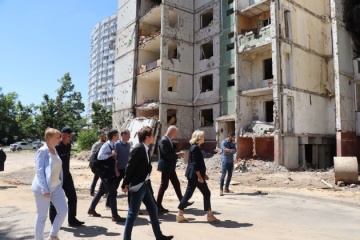 Francia centrará sus esfuerzos en la reconstrucción de la región de Cherníguiv