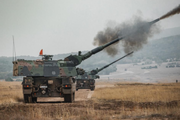 Panzerhaubitze już „zapracowało” przeciwko rosyjskim najeźdźcom we wschodniej Ukrainie

