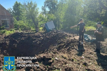 In Charkiw beschädigt feindliche Rakete ein Haus und eine Schule