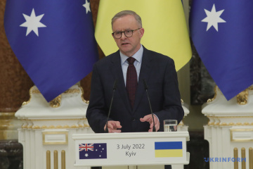 Primer ministro: Australia apoyará a Ucrania hasta la victoria sobre Rusia
