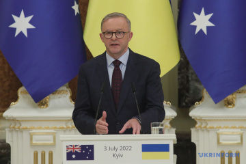 Le Premier ministre australien promet d’intensifier les livraisons d’armes à l’Ukraine