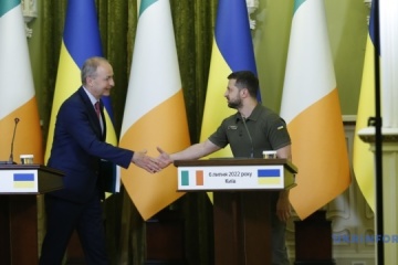 Zełenski spotkał się z premierem Irlandii