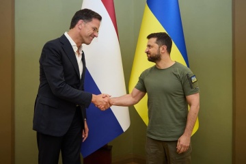 Zelensky se reúne con Rutte en Kyiv