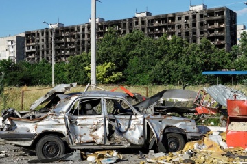 Bewohner von Mariupol werden aufgefordert, Stadt zu verlassen, damit Feind sie nicht als „menschliche Schutzschilde“ einsetzt