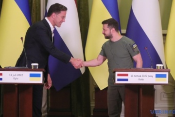 Zełenski - Holandia jest w pierwszej dziesiątce partnerów Ukrainy pod względem pomocy wojskowej