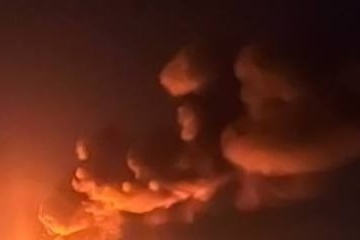 ロシア占領下ルハンシク市で爆発　住民が動画公開