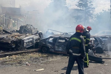 Atak rakietowy na Winnicę - zginęło osiem osób, w tym dziecko