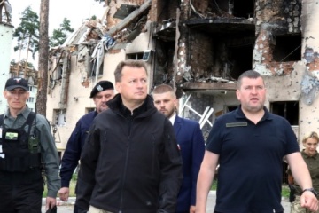 Minister Obrony RP odwiedził Irpień