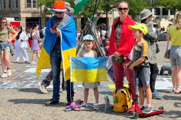 MH17 tragedy anniversary: Rally gathers in Amsterdam center calling to punish Russia for crimes in Ukraine