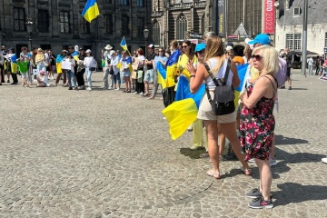 MH17 tragedy anniversary: Rally gathers in Amsterdam center calling to punish Russia for crimes in Ukraine