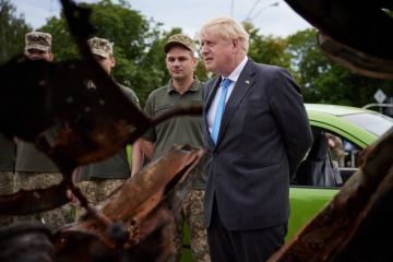 Johnson: Time for West to double support for Ukraine, not go wobbly