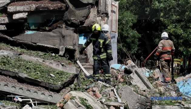 Ракетний удар по Сергіївці: ДСНС завершила аварійно-рятувальні роботи