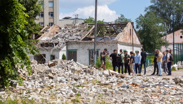 Russian invaders open fire on Sumy Region’s Shostka District three times over past day