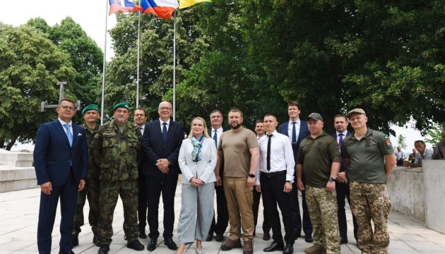 Delegation of Czech Republic visits Ternopil region on 105th anniversary of Battle of Zboriv