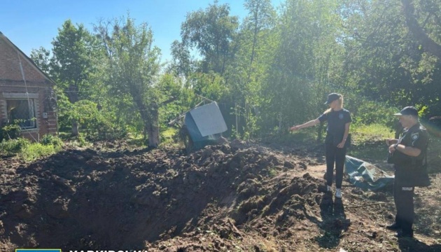 In Charkiw beschädigt feindliche Rakete ein Haus und eine Schule