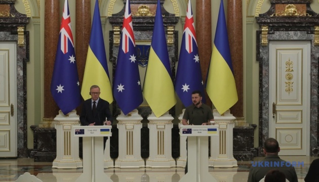 「オーストラリアはロシアに勝つまでウクライナを支えていく」＝アルバニージー豪首相、キーウ初訪問