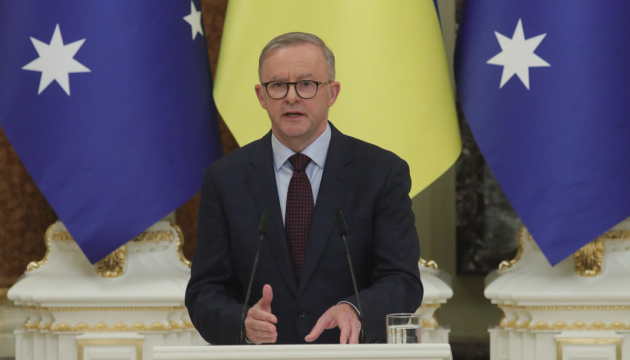 Австралия предоставит Украине дополнительно $100 миллионов военно-технической помощи – премьер