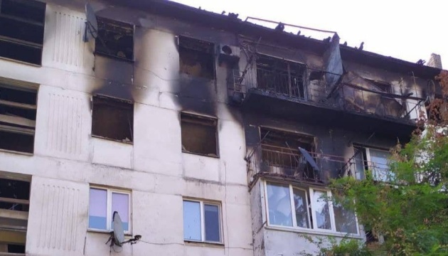 Russians destroy food warehouses in Luhansk region